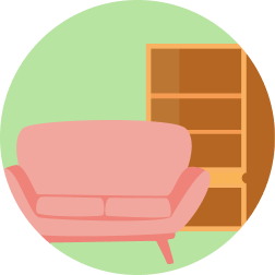 大きいゴミのアイコン